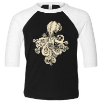 Steampunk Animal Octopus Steampunk Octopus Animal Lover Toddler 3/4 Sleeve Tee | Artistshot