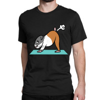 Guinea Pig Yoga Pose, Guinea Pig Yoga Pose Vintage, Guinea Pig Yoga Po Classic T-shirt | Artistshot