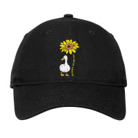 Sunshine Sunflower Duck Farm Animal Farming Life Farmer Adjustable Cap | Artistshot