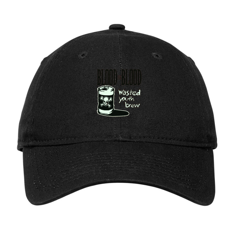 Blood For Blood Wased Youh Boson Adjustable Cap by cm-arts | Artistshot