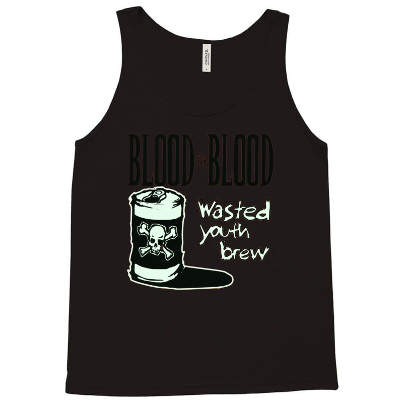 Blood For Blood Wased Youh Boson Tank Top by cm-arts | Artistshot