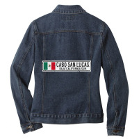 Cabo San Lucas Baja California Sur Ladies Denim Jacket | Artistshot