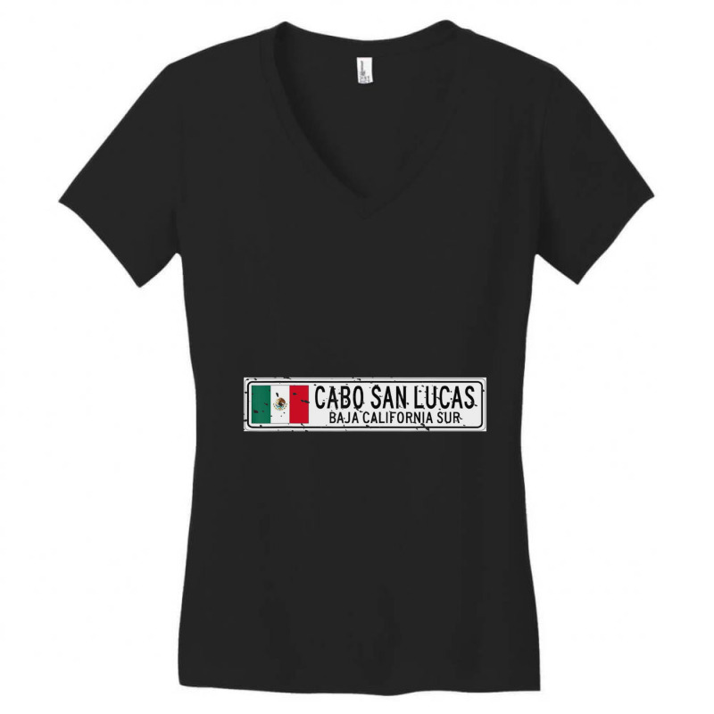 Cabo San Lucas Baja California Sur Women's V-Neck T-Shirt by cm-arts | Artistshot