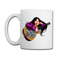 Buffy Sainte Marie - An Illustration By Paul Cemmick Coffee Mug | Artistshot