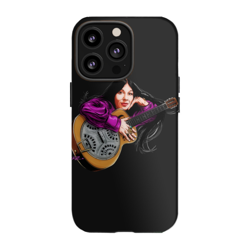 Buffy Sainte Marie - An Illustration By Paul Cemmick Iphone 13 Pro Case | Artistshot