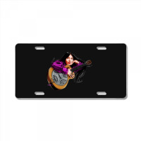 Buffy Sainte Marie - An Illustration By Paul Cemmick License Plate | Artistshot