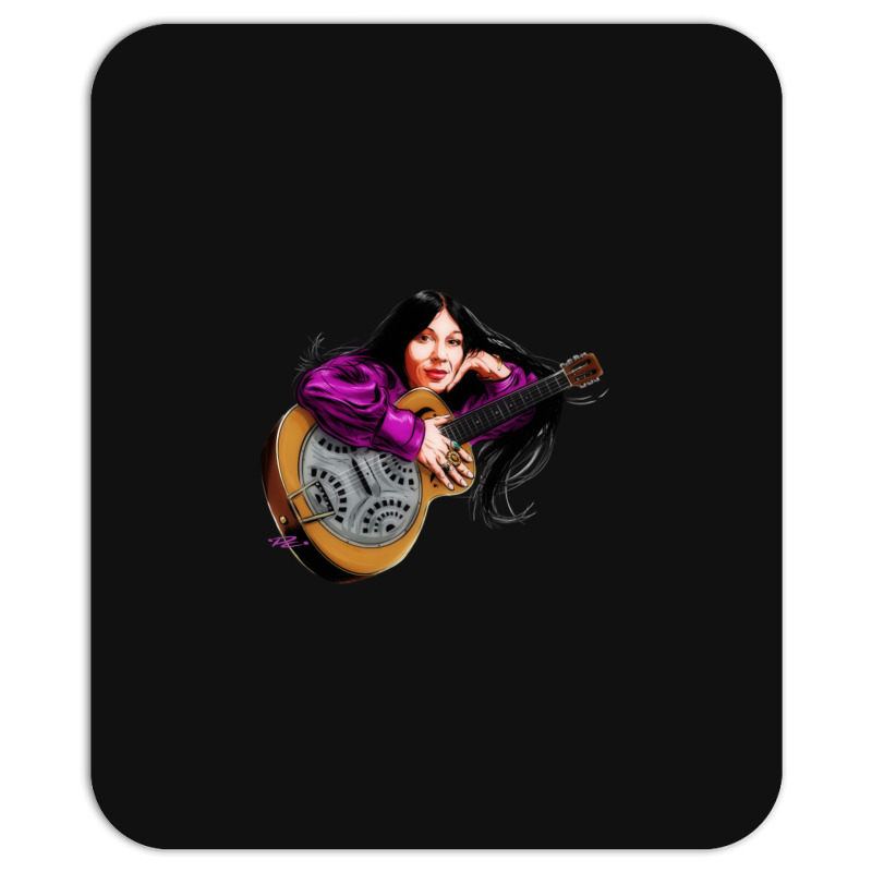 Buffy Sainte Marie - An Illustration By Paul Cemmick Mousepad | Artistshot