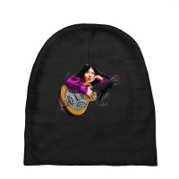 Buffy Sainte Marie - An Illustration By Paul Cemmick Baby Beanies | Artistshot