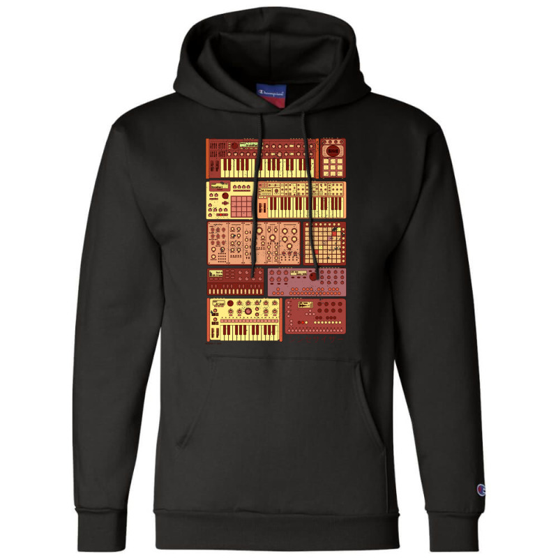 Synthesizers And Electronic Music Instruments Champion Hoodie | Artistshot