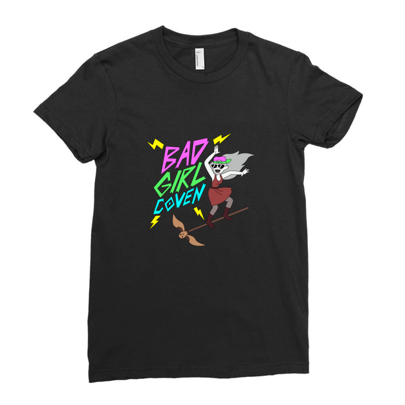 Bad Girl Coven Ladies Fitted T-Shirt by NicholasRoberson | Artistshot