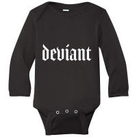 Deviant Long Sleeve Baby Bodysuit | Artistshot