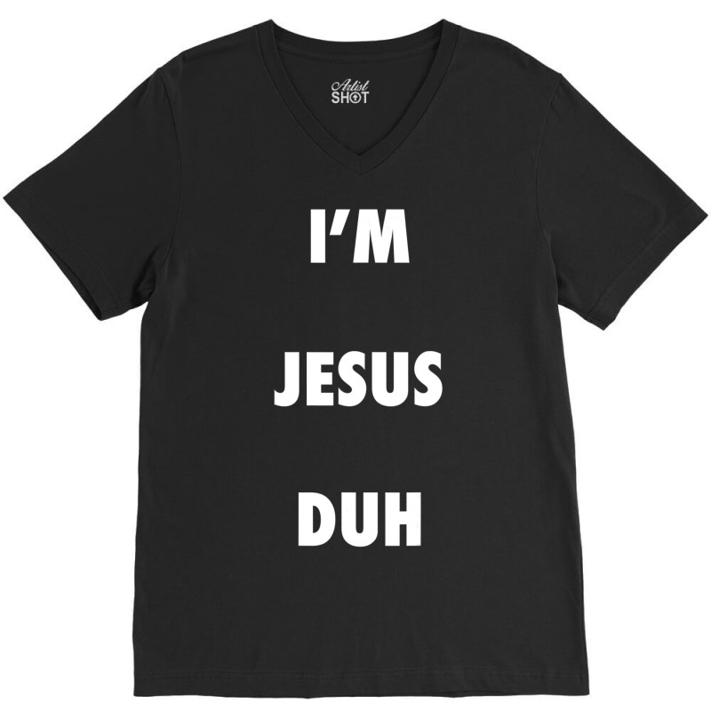 Easy Halloween Jesus Costume Women Kids V-Neck Tee by thangdinhsinhelf | Artistshot