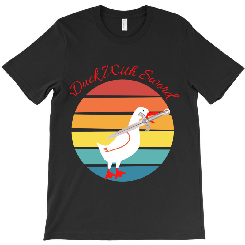 Duck With A Sword                   (2) T-Shirt by cm-arts | Artistshot