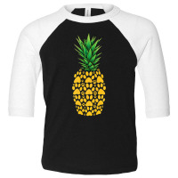 Cute For Dog Lover Pineapple Paw Print Toddler 3/4 Sleeve Tee | Artistshot