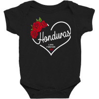 Honduras Love Forever Baby Bodysuit | Artistshot