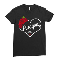 Paraguay Love Forever Ladies Fitted T-shirt | Artistshot