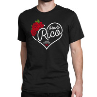 Puerto Rico Love Forever Classic T-shirt | Artistshot