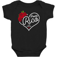 Puerto Rico Love Forever Baby Bodysuit | Artistshot