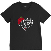 Puerto Rico Love Forever V-neck Tee | Artistshot