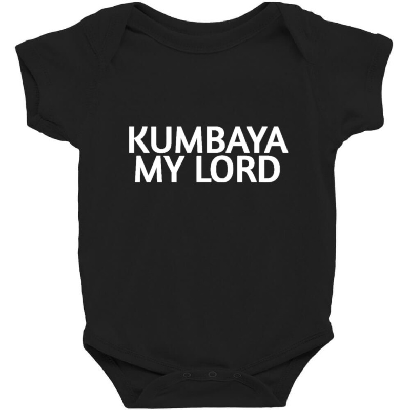 Kumbaya My Lord White Baby Bodysuit by cm-arts | Artistshot