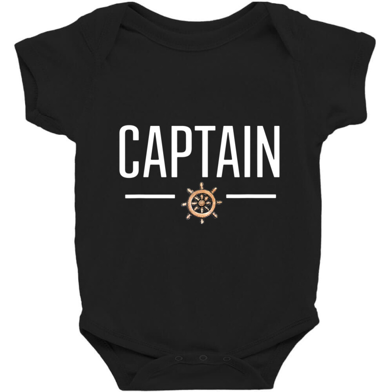 Captain For Boat Lovers Or First Mate Baby Bodysuit | Artistshot