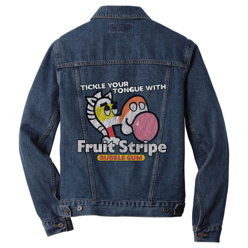 Fruit Stripe Gum Men Denim Jacket | Artistshot