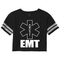 Emt Uniform Emergency Medical Technician Scorecard Crop Tee | Artistshot