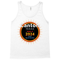 Canton Texas Tx Total Solar Eclipse 2024  2  T Shirt Tank Top | Artistshot