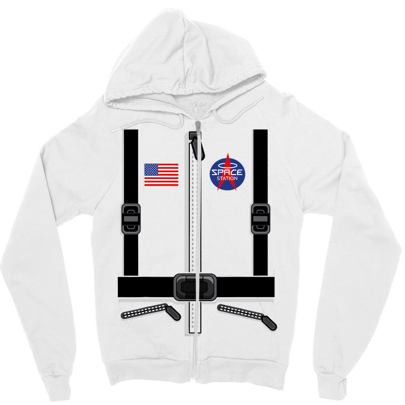 Astronaut Costume For Kids Men Women Space Suit Zipper Hoodie | Artistshot