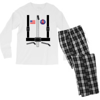 Astronaut Costume For Kids Men Women Space Suit Men's Long Sleeve Pajama Set | Artistshot