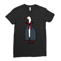 Halloween T  Shirt Halloween Horror Vampire Gaming Goose T  Shirt Ladies Fitted T-shirt | Artistshot