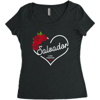 Salvador Love Forever Women's Triblend Scoop T-shirt | Artistshot