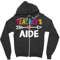 Teachers Aid T  Shirt Teacher's Aid T  Shirt Zipper Hoodie | Artistshot