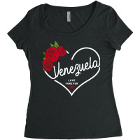 Venezuela Love Forever Women's Triblend Scoop T-shirt | Artistshot