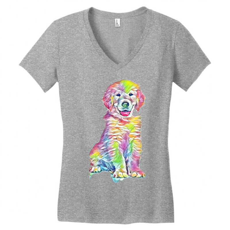 Cat Sitting Png Women's V-Neck T-Shirt by Kemnabi | Artistshot