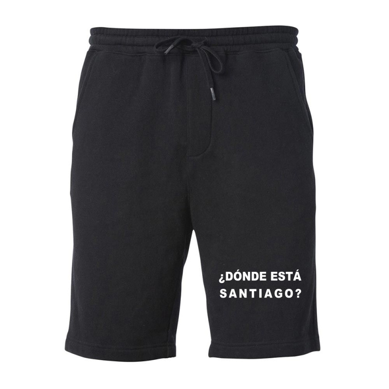 Donde Esta Santiago Liberen Vida Maldonado Top Fleece Short by cm-arts | Artistshot