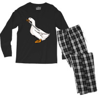 Duck With A Sword (1) Men's Long Sleeve Pajama Set | Artistshot