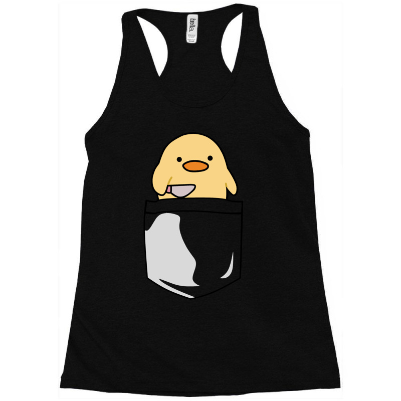 Duck With A Sword (6) Racerback Tank by cm-arts | Artistshot