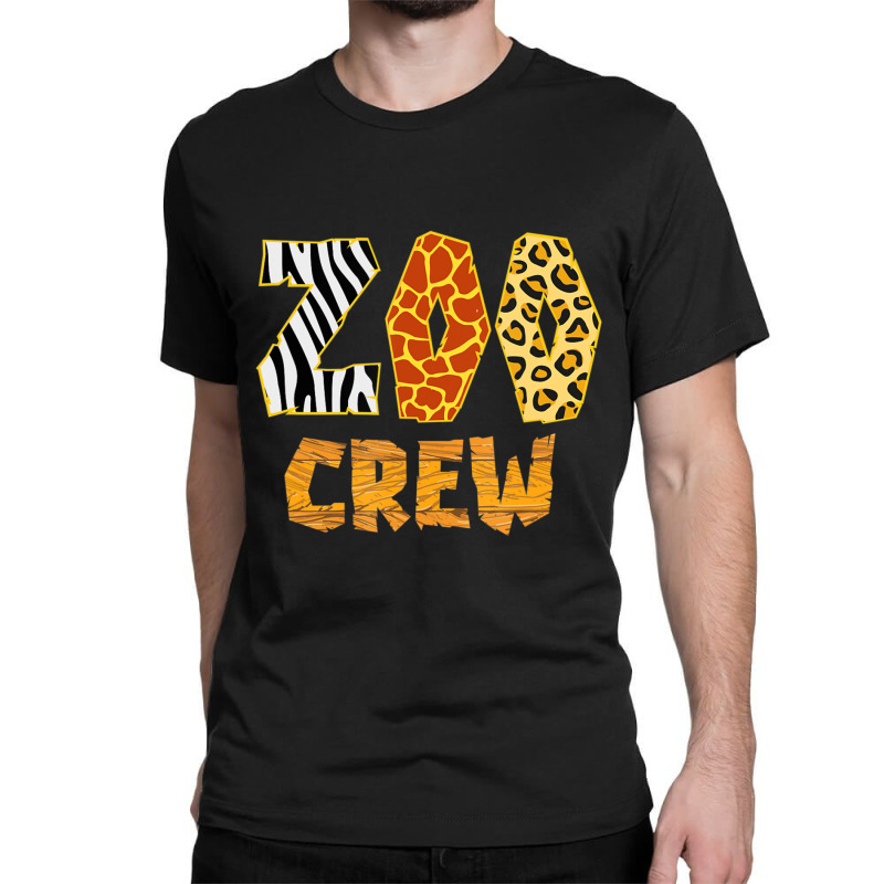 Zoo Crew Animal Print S Or Adults Zoo Group Classic T-shirt by Kanmopsuk45 | Artistshot