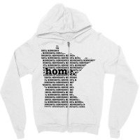 Minnesota Home Zipper Hoodie | Artistshot