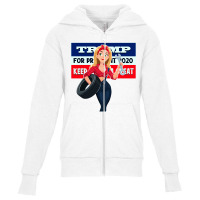 Women For Trump Youth Zipper Hoodie | Artistshot