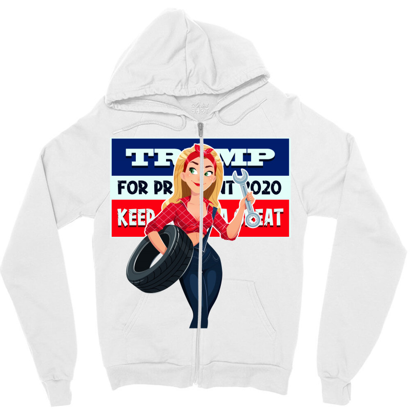 Women For Trump Zipper Hoodie | Artistshot