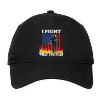 I Fight What You Fear, Fireman Fight Fire, Fire Department Skull Usa,  Adjustable Cap | Artistshot