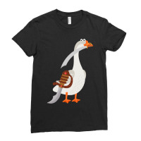 Duck With A Sword Funny 2022 Ladies Fitted T-shirt | Artistshot