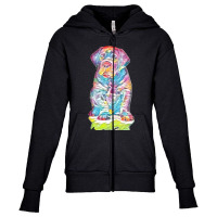 Labrador Retriever Youth Zipper Hoodie | Artistshot