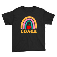 Coach Rainbow Pencil Apple Women Back To School Appreciation Youth Tee | Artistshot