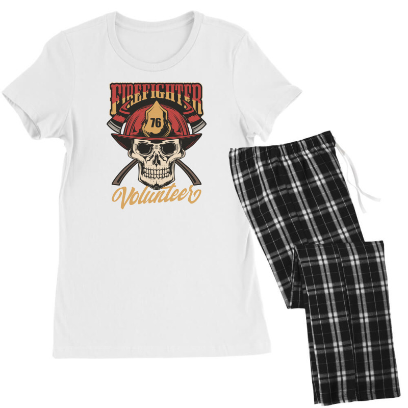 Firefighter Volinteers Women's Pajamas Set by EmarDesign | Artistshot