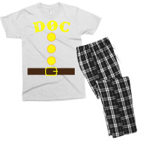 Doc Dwarf Halloween Costume Tee Matching Family Doc Dwarf Men's T-shirt Pajama Set | Artistshot