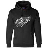 Vintage Red-wings Champion Hoodie | Artistshot