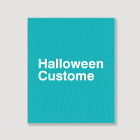 Halloween Custome Portrait Canvas Print | Artistshot